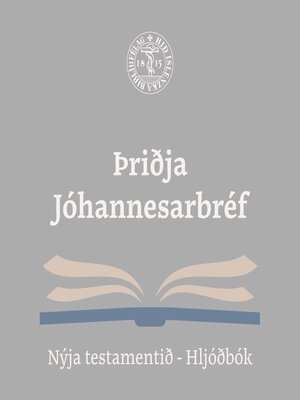 cover image of Þriðja Jóhannesarbréf